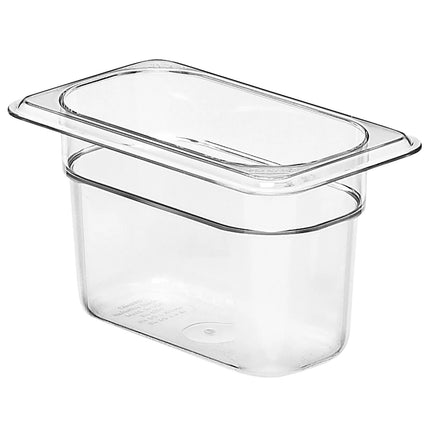 (6 pieces) CAMBRO | Camview® Gastronorm Container - 1/9 - Clear - 100 mm - BPA-free
