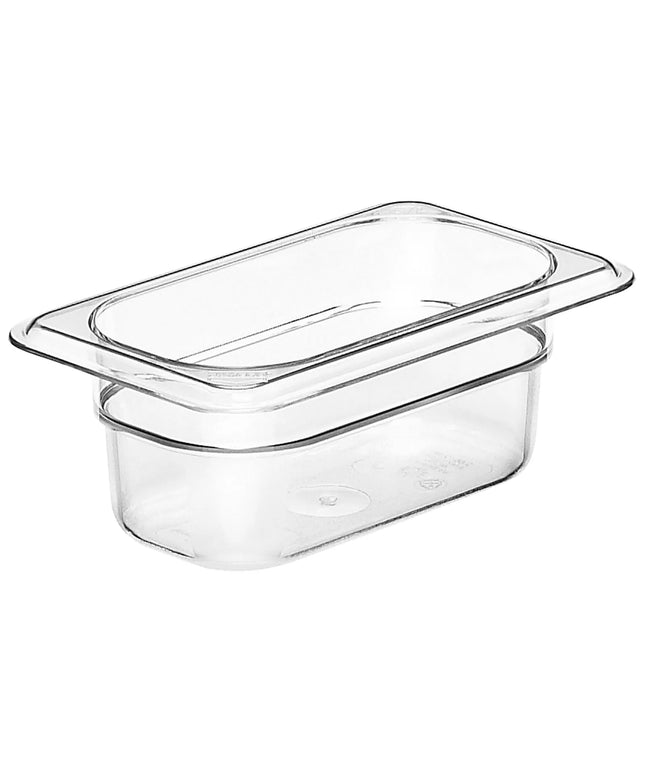 (6 pieces) CAMBRO | Camview® Gastronorm Container - 1/9 - Clear – 65 mm - BPA-free