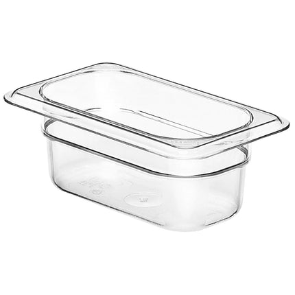(6 pieces) CAMBRO | Camview® Gastronorm Container - 1/9 - Clear – 65 mm - BPA-free