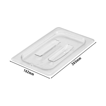 (6 pieces) CAMBRO | Camview® GN 1/4 Pan – Lid with Handle