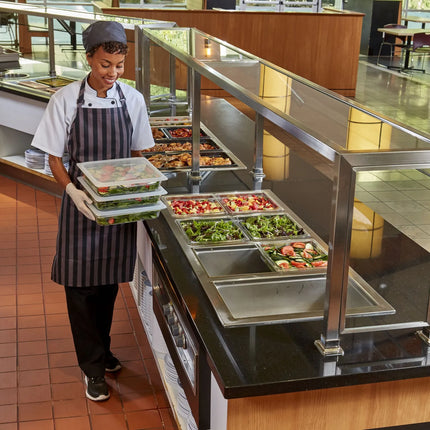 (6 pieces) CAMBRO | Commercial Camview® Gastronorm Container - 1/2 - Clear – 65 mm - BPA-free