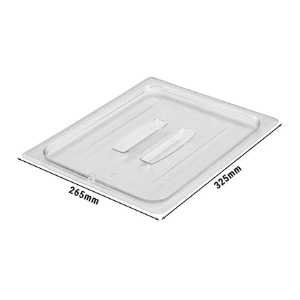 (6 pieces) CAMBRO | Commercial GN 1/2 Lid – Camview® Clear – BPA‑Free – Dishwasher Safe – With Handle