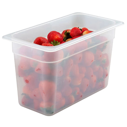 (6 pieces) CAMBRO | Gastronorm Container - 1/3 - Polypropylene - Translucent - 200 mm