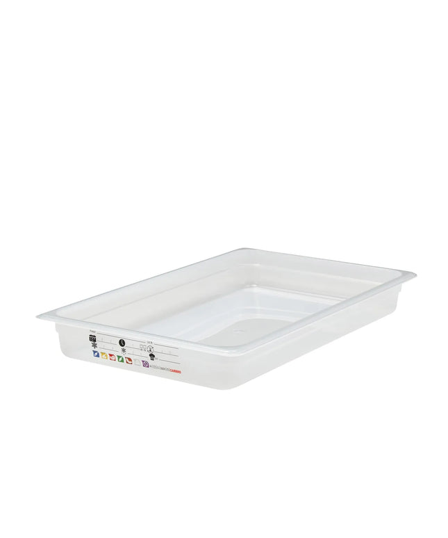 (6 pieces) CAMBRO | SafeTrak – Polypropylene – GN 1/1 container – translucent – height: 65mm