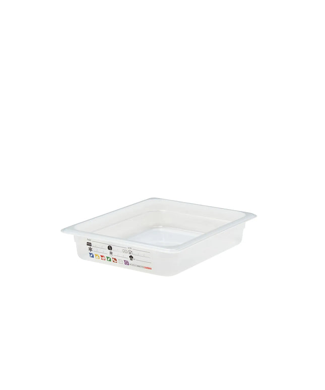 (6 pieces) CAMBRO | SafeTrak – Polypropylene – GN 1/2 container – translucent – height: 65mm