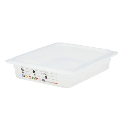 (6 pieces) CAMBRO | SafeTrak – Polypropylene – GN 1/2 container – translucent – height: 65mm