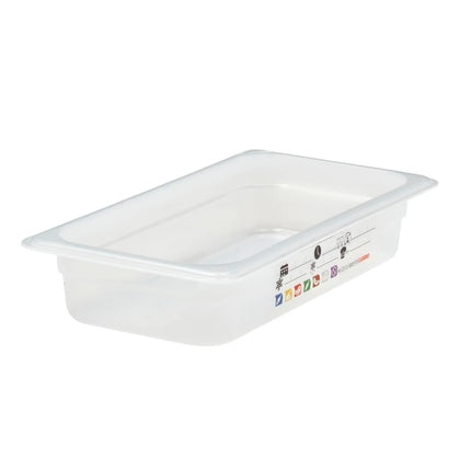 (6 pieces) CAMBRO | SafeTrak – Polypropylene – GN 1/3 container – translucent – height: 65mm