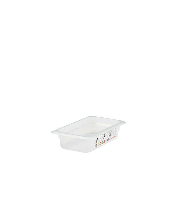 (6 pieces) CAMBRO | SafeTrak – Polypropylene – GN 1/4 container – translucent – height: 65mm