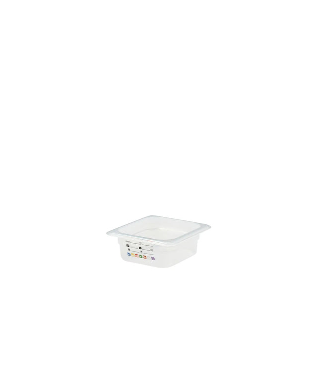 (6 pieces) CAMBRO | SafeTrak – Polypropylene – GN 1/6 container – translucent – height: 65mm