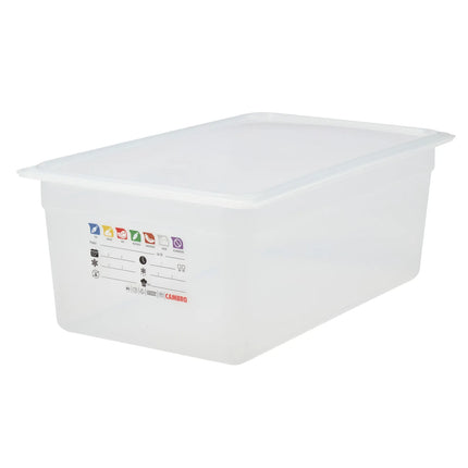 (6 pieces) CAMBRO | SafeTrak – Polypropylene – GN 1/9 container – translucent – height: 200mm