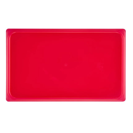 (6 pieces) CAMBRO | SafeTrak – Polypropylene – Lid – GN 1/1 – Red