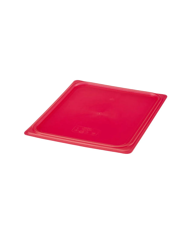 (6 pieces) CAMBRO | SafeTrak – Polypropylene – Lid – GN 1/2 – Red