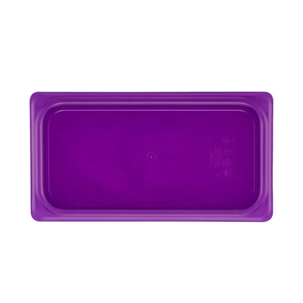 (6 pieces) CAMBRO | SafeTrak – Polypropylene – Lid – GN 1/3 – Purple
