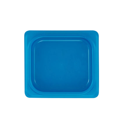 (6 pieces) CAMBRO | SafeTrak – Polypropylene – Lid – GN 1/6 – Blue