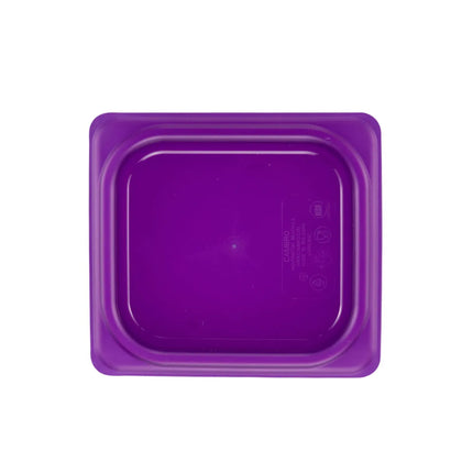 (6 pieces) CAMBRO | SafeTrak – Polypropylene – Lid – GN 1/6 – Purple