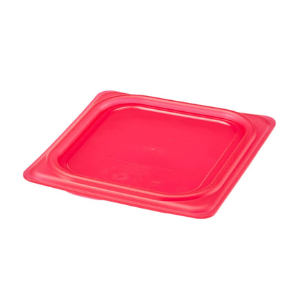 (6 pieces) CAMBRO | SafeTrak – Polypropylene – Lid – GN 1/6 – Red