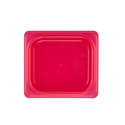 (6 pieces) CAMBRO | SafeTrak – Polypropylene – Lid – GN 1/6 – Red