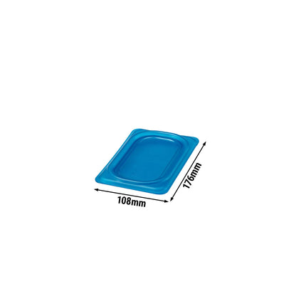 (6 pieces) CAMBRO | SafeTrak – Polypropylene – Lid – GN 1/9 – Green