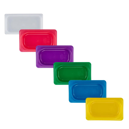(6 pieces) CAMBRO | SafeTrak – Polypropylene – Lid – GN 1/9 – Purple