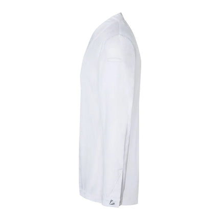 (6 pieces) KARLOWSKY | Chef Jacket DIAMOND CUT® Couture – White – Size 52 – Hidden press-stud front