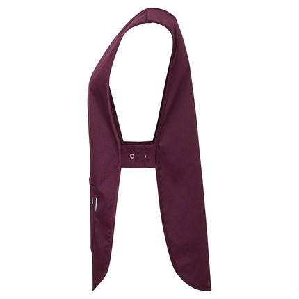 (6 pieces) KARLOWSKY | Essential Uniform Tabard Tunic – Aubergine - Size M - Sleeveless - Pen Pocket