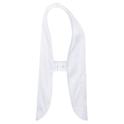 (6 pieces) KARLOWSKY | Essential Uniform Tabard Tunic – White - Size 2XL - Sleeveless - Pen Pocket
