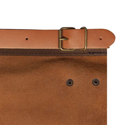 (6 pieces) KARLOWSKY | Genuine Leather Waist Apron – Toffee - 59x40 cm