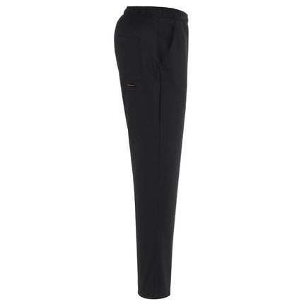 (6 pieces) KARLOWSKY | Kaspar Pull-On Chef Trousers – Black - 3XL - Elasticated Waist & Drawcord