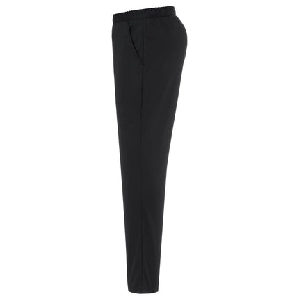(6 pieces) KARLOWSKY | Kaspar Pull-On Chef Trousers – Black - M - Elasticated Waist & Drawcord