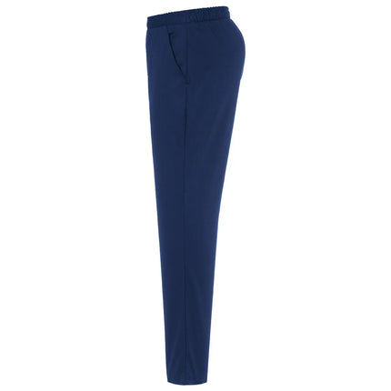 (6 pieces) KARLOWSKY | Kaspar Pull-On Chef Trousers – Navy - M - Elasticated Waist & Drawcord