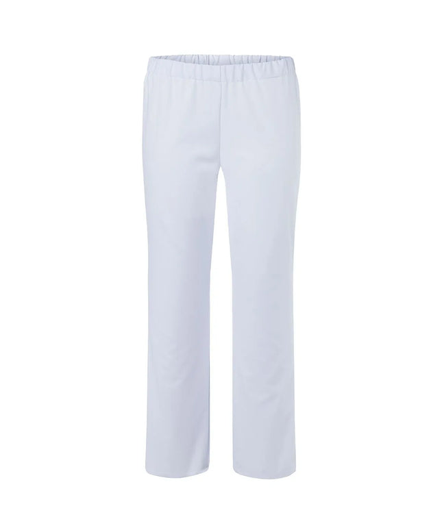(6 pieces) KARLOWSKY | Kaspar Pull-On Chef Trousers – White - XXL - Elasticated Waist & Drawcord