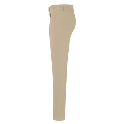 (6 pieces) KARLOWSKY | Ladies' 5‑Pocket Work Trousers – Pebble Grey - Size 52 - Organic Cotton Stretch