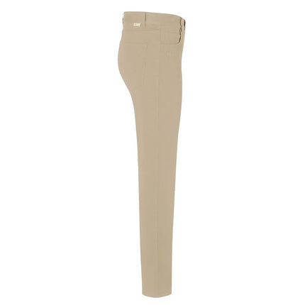 (6 pieces) KARLOWSKY | Ladies' 5‑Pocket Work Trousers – Pebble Grey - Size 54 - Organic Cotton Stretch