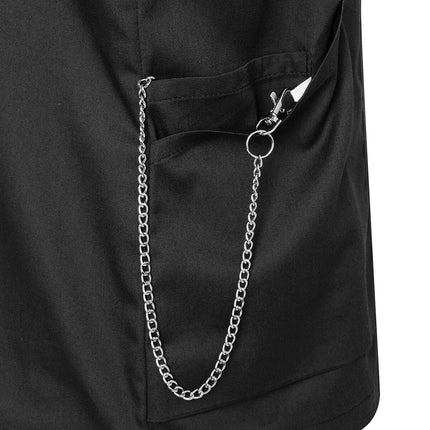 (6 pieces) KARLOWSKY | Ladies' Nurse Tunic Essential – Black - Size 56 - 95°C Washable