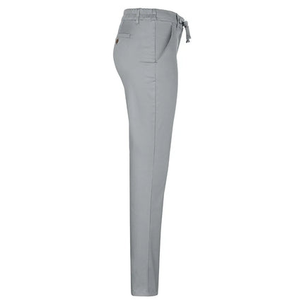 (6 pieces) KARLOWSKY | Ladies' Stretch Chino Work Trousers – Steel Grey - Size 36 - Easy-Care