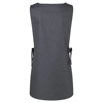 (6 pieces) KARLOWSKY | Ladies' Tabard Tunic Marilies – Black – Size 2 – Easy‑Care Poly‑Cotton