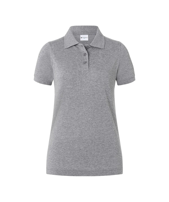 (6 pieces) KARLOWSKY | Ladies Workwear Polo Shirt – Light Grey - Size 2XL - 100% Cotton