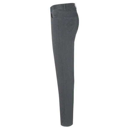 (6 pieces) KARLOWSKY | Men's 5-Pocket Work Trousers – Anthracite - Size 54 - Organic Cotton Stretch