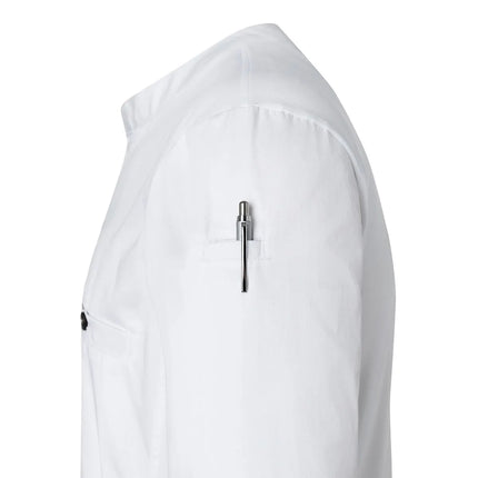 (6 pieces) KARLOWSKY | Men's Long Sleeve Performance Work Shirt – White - Size 4XL - Slim Fit