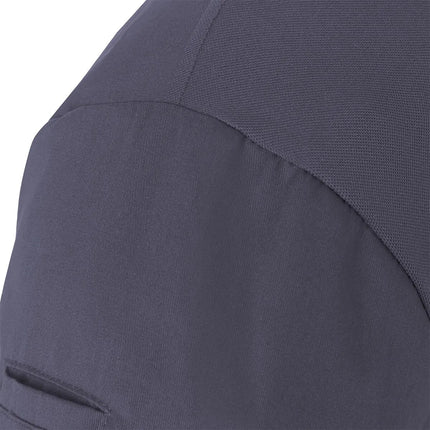 (6 pieces) KARLOWSKY | Men's Short Sleeve Performance Work Shirt – Slim Fit - Anthracite - Size M