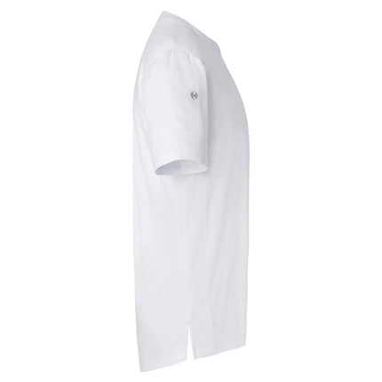 (6 pieces) KARLOWSKY | Men's Short Sleeve Performance Work Shirt – Slim Fit - White - Size XL