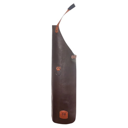 (6 pieces) KARLOWSKY | Professional Leather Bib Apron – Mocha - 600×820 mm