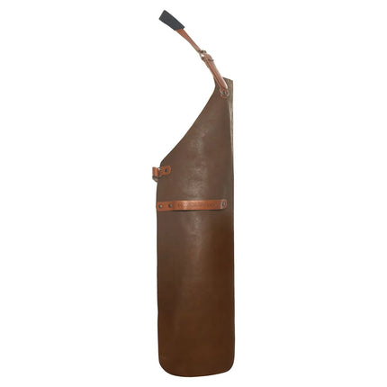 (6 pieces) KARLOWSKY | Professional Leather Bib Apron – Toffee - 600×820 mm