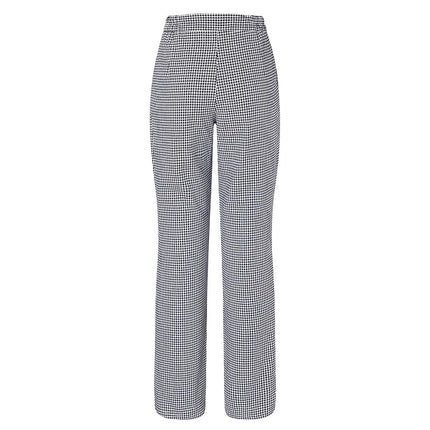 (6 pieces) KARLOWSKY| Women's Chef Trousers Annemarie – Black - Size 46 - Elastic Waist