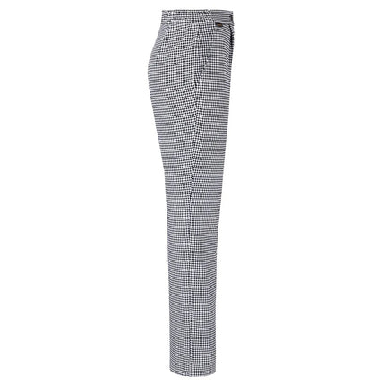 (6 pieces) KARLOWSKY| Women's Chef Trousers Annemarie – Black - Size 50 - Elastic Waist
