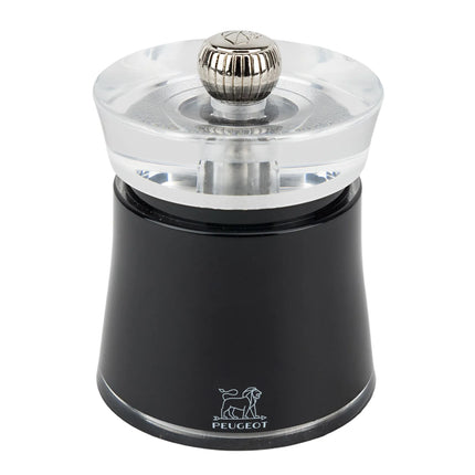 (6 pieces) PEUGEOT | BALI - Pepper Mill - Black - Acrylic - Height: 80mm