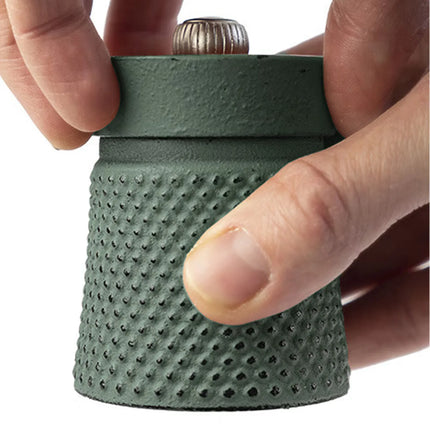 (6 pieces) PEUGEOT | BALI - Pepper Mill - Green - Height: 80mm
