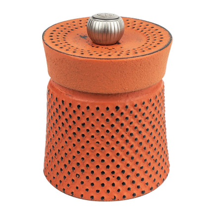 (6 pieces) PEUGEOT | BALI - Pepper Mill - Orange - Height: 80mm