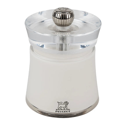 (6 pieces) PEUGEOT | BALI - Salt Mill - White - Acrylic - Height: 80mm