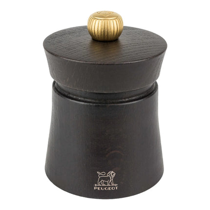 (6 pieces) PEUGEOT | BAYA - Pepper Mill - Chocolate - Height: 80mm